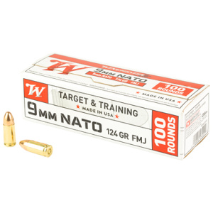 WIN USA 9MM NATO 124GR FMJ 100/1000