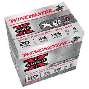 WIN XPERT TRGT 20GA 2.75" #6 25/250