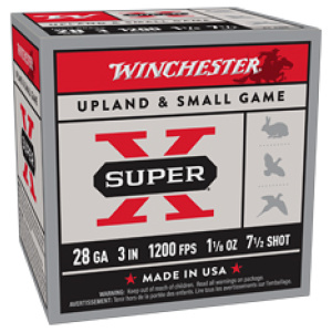 WIN SUPERX 28GA 3" #7.5 25/250