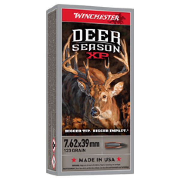 WIN DEER SEASON 7.62X39 123GR 20/200