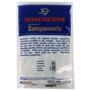 WINCHESTER UNPRIMED CASES - 38 SPECIAL 100 PACK 20PK/CS