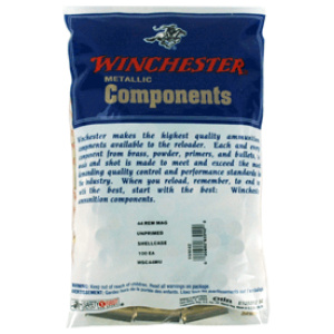 WINCHESTER UNPRIMED CASES 44 - REM MAG 100 PACK 20PK/CS