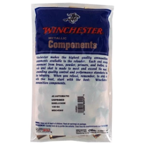 WINCHESTER UNPRIMED CASES - 45 ACP 100 PACK 20PK/CS