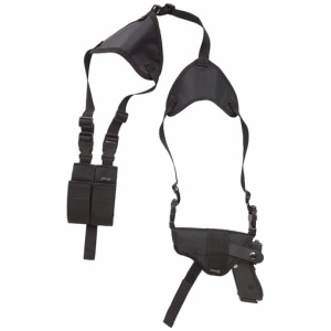 BULLDOG DELUXE HZTL-SHOULDER - HOLSTER RH/LH 4-4.5" BBL'S BL