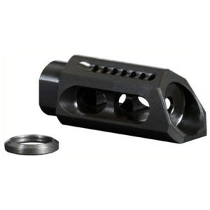 YHM SLANT MUZZLE BRAKE/COMP - .308 5/8X24 THREADS