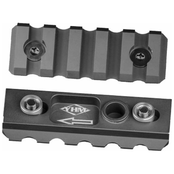 YHM RAIL SECTION KEYMOD TO - PICATINNY 5-SLOT