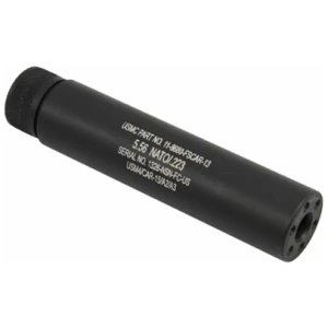 GUNTEC AR15 SLIP OVER FAKE - SUPPRESSOR BLACK