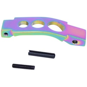 GUNTEC AR15 ENHANCED TRIGGER - GUARD RAINBOW COATED PVD