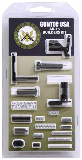 GUNTEC AR15 LOWER PARTS KIT - W/O GRIP & TRIGGER GROUP