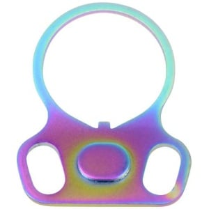 GUNTEC AR15 AMBI SINGLE POINT - SLING ADAPTER RAINBOW PVD