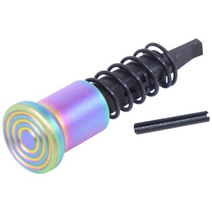 GUNTEC AR15 FORWARD ASSIST - ASSEMBLY RAINBOW PVD COATED