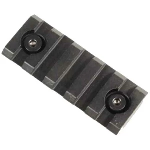 GUNTEC REMOVABLE ACCY RAIL - 2" KEYMOD BLACK