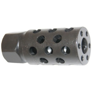GUNTEC MULTI PORT COMPENSATOR - AR308 BLACK