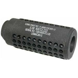 GUNTEC AR15 FAKE SUPPRESSOR - SOCOM MINI 1/2X28 TPI BLACK