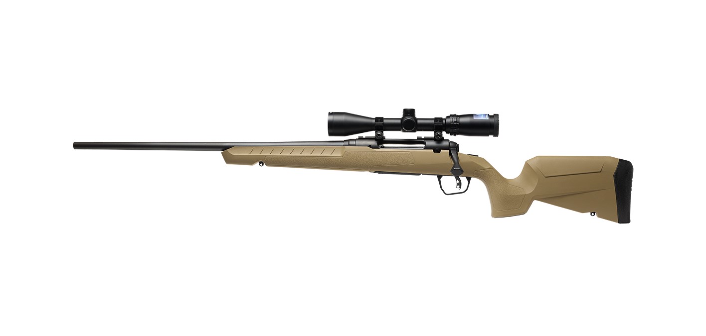 SAVAGE ARMS AXIS 2 CPT 243WIN FDE PKG LH
