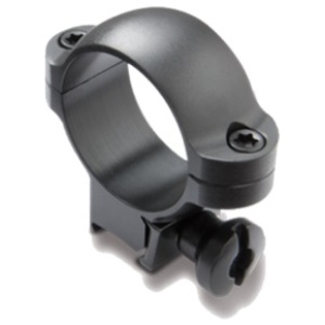 BURRIS OPTICS RIMFIRE RINGS 1" HIGH BLK DVTL