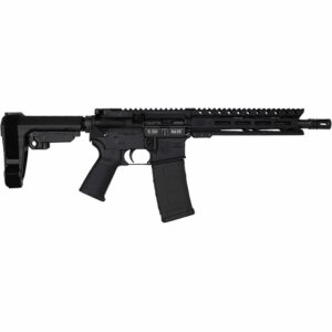 Diamondback Firearms Carbon DB-15 5.56 NATO Semi-Auto Pistol - Black | 10" Threaded Barrel | SBA3 Arm Brace | 1x30rd Mag