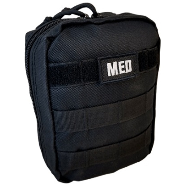 Elite First Aid Tactical Individual First Aid Kit (IFAK) - Black