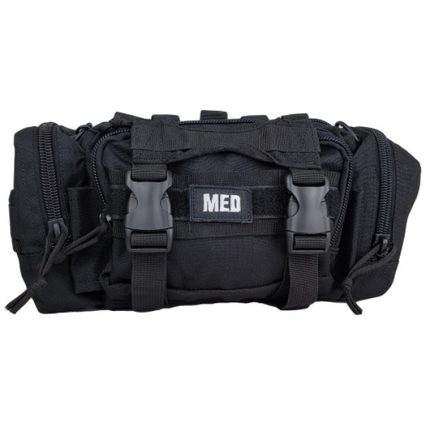 Elite First Aid Rapid Response Kit - Black