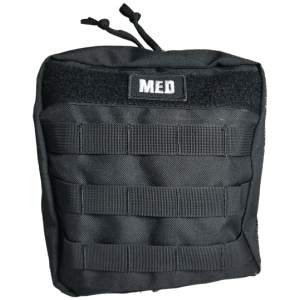 Elite First Aid GP Individual First Aid Kit (IFAK) - Black