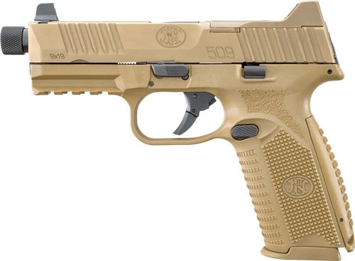 FN 509 TACTICAL 9MM LUGER - 2-10RD NS FDE/FDE - Image 5