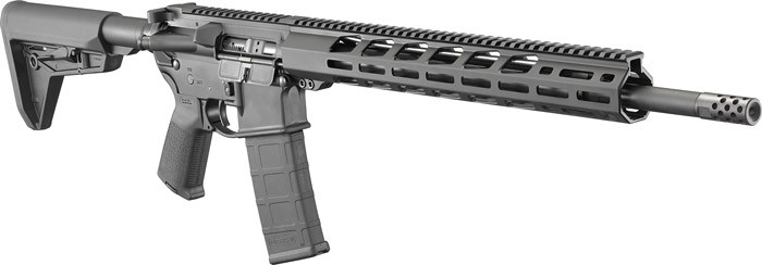 RUGER AR556 MPR 223 30-SHOT - BLACK SIX POSITION STOCK M-LOK - Image 2
