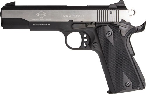GERMAN SPORT 1911 22LR 5" - POLISHED SLIDE/BLK GRIP 10RD - Image 2