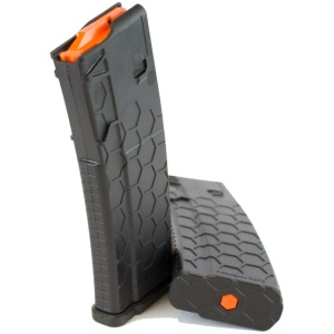 Sentry Hexmag Series 2 AR-15/M4/M16 Rifle Magazine Black with Orange Follower .223/5.56x45mm 30/rd
