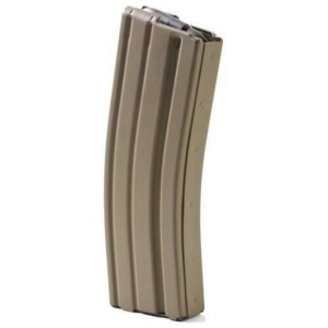 ASC AR Family Rifle Magazine Black Follower Dark Earth Stainless Steel .223 Remington 30/rd