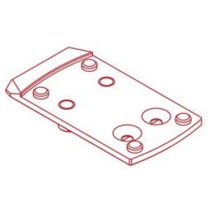 ZRO Delta MODULUS Mounting Plate - SHIELD