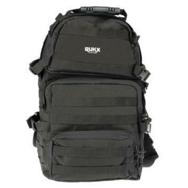 TACTICAL 3 DAY BACKPACK BLACK RUKX GEAR