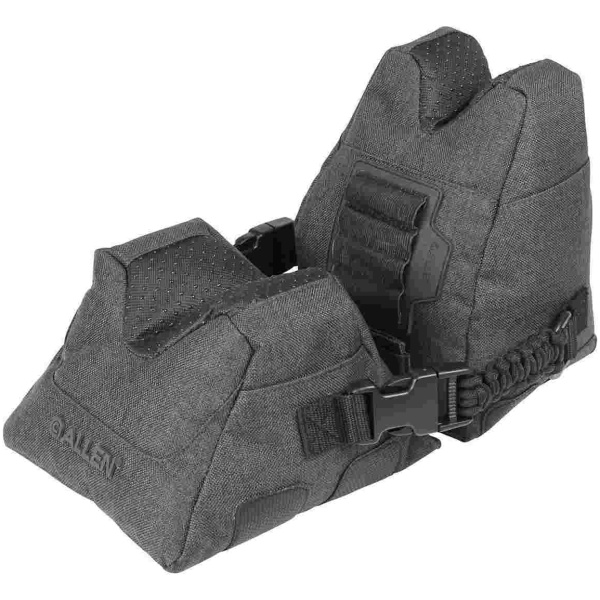 Allen Eliminator Filled Bench Bag Front and Rear Set Grey