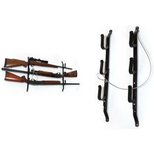 Allen Three Gun Locking Gun Rack with Steel Construction