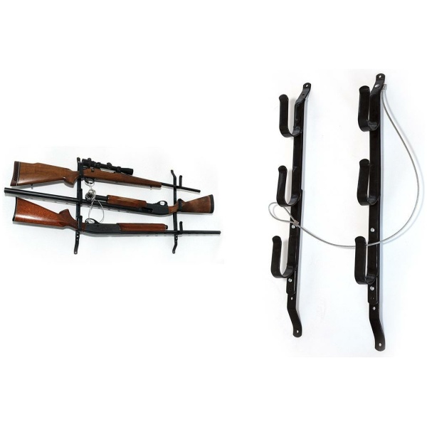 Allen Three Gun Locking Gun Rack with Steel Construction