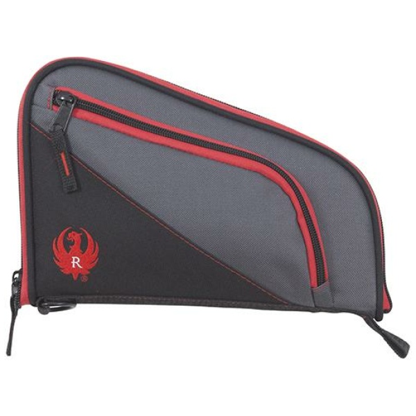 Allen Company Ruger Tucson Handgun Case Grey/Red 10" 27401