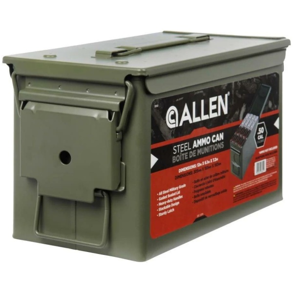 Allen Steel Ammo Can .50 Cal OD Green