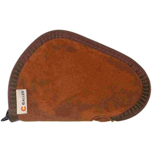 SUEDE HANDGUN CASE 8IN