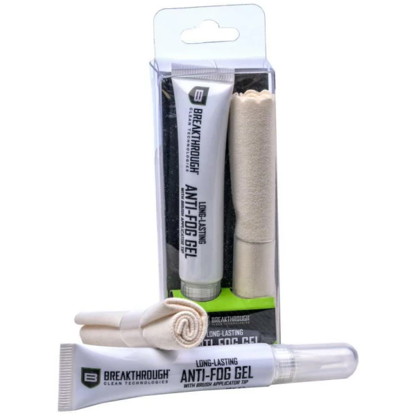 Breakthrough Clean Technologies Anti-Fog Lens Gel Kit with Cloth