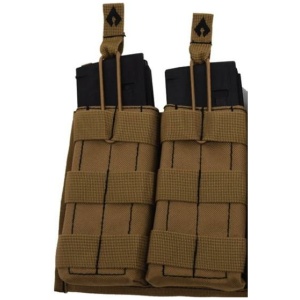 Advance Warrior Solutions Open Top Double Mag Pouch Tan