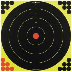Birchwood Casey Shoot-N-C Bull 17.25" Bull's-eye Paper Targets 12/ct