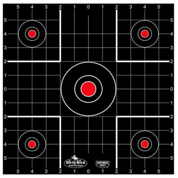 Birchwood Casey Dirty Bird 12" Sight-In Targets 100/ct