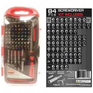 Birchwood Casey Master Screwdriver Set   84 pc kit