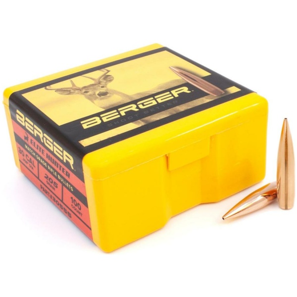 30 CALIBER 205 GRAIN ELITE HUNTER BULLETS 100CT