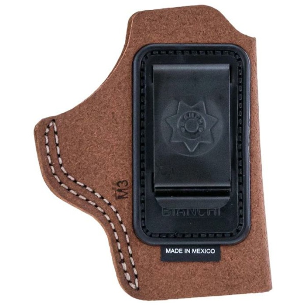 Bianchi Model 6 IWB Holster for S&W 15 4" Brown Suede RH
