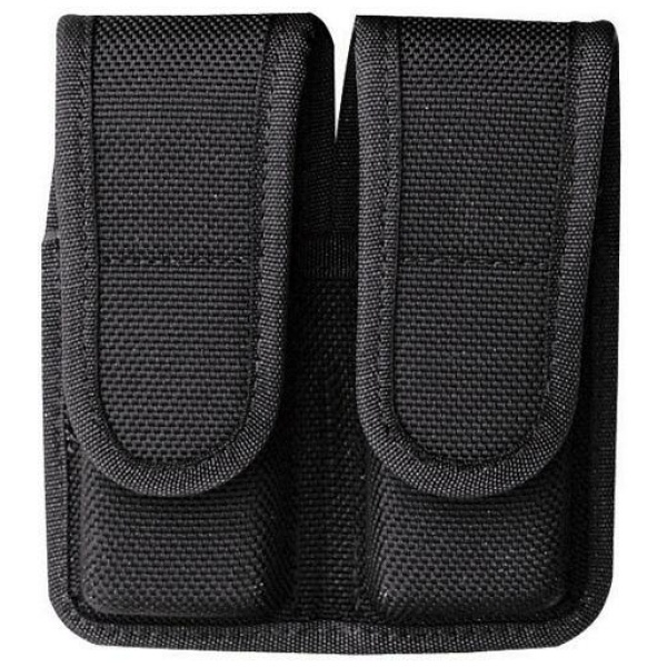 Bianchi Model 7302H AccuMold Double Magazine Pouch Kahr T40 Hidden Snap Black