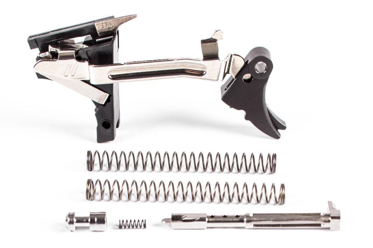 ZEV Technologies Fulcrum Adjustable Trigger Ultimate Kit for 1st-3rd Gen 9mm Glocks - Black/Black