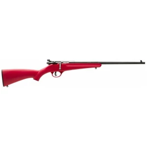 Savage Rascal Single Shot Rifle .22LR 1rd Capacity 16.125" Barrel Red Stock