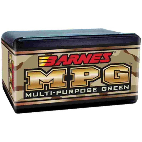 Barnes Multi-Purpose green (MPG) Bullets .22 cal .224" 55 gr MPGFB 100/ct