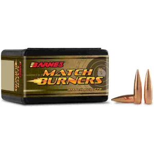 Barnes Match Burners Bullets 6.5mm .264" 140 gr BT Match 100/ct