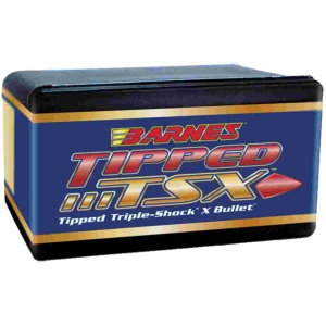 Barnes Tipped TSX (TTSX) Bullets 6.5mm .264" 120 gr TTSXBT 50/ct